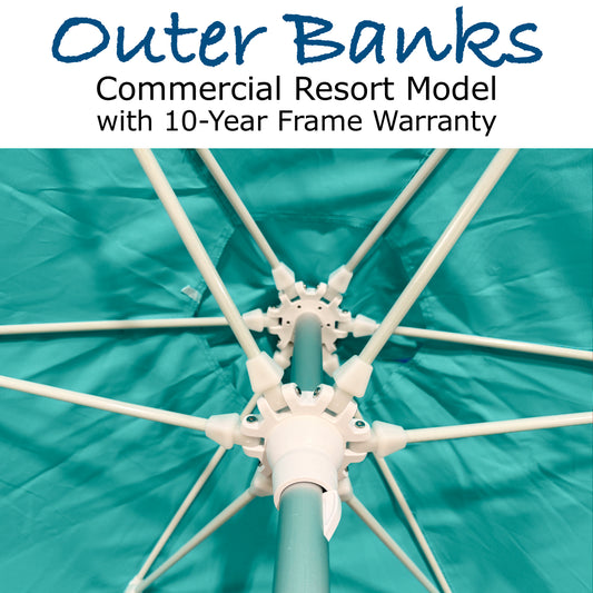 beachBUB® Outer Banks Commercial Resort Model Complete Beach Umbrella System