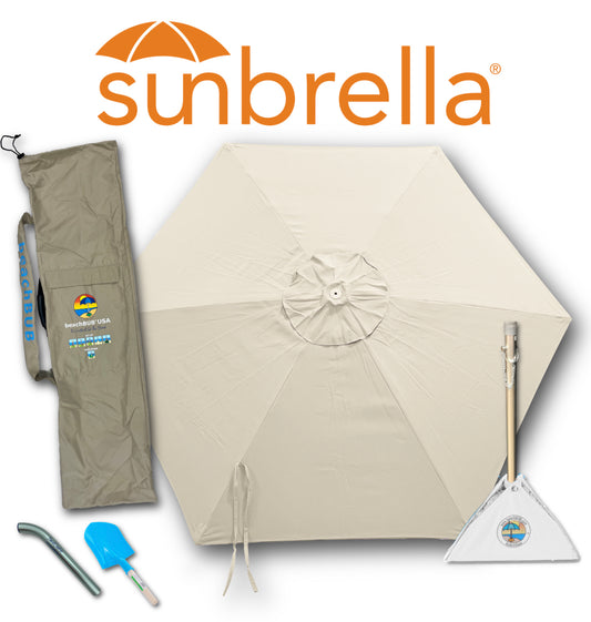 beachBUB® Complete Beach Umbrella System - Sunbrella Model