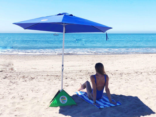 beachBUB® All-In-One Beach Umbrella System.