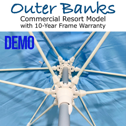 DEMO MODEL (LIMITED SUPPLY AVAILABLE) - beachBUB® Complete Beach Umbrella System