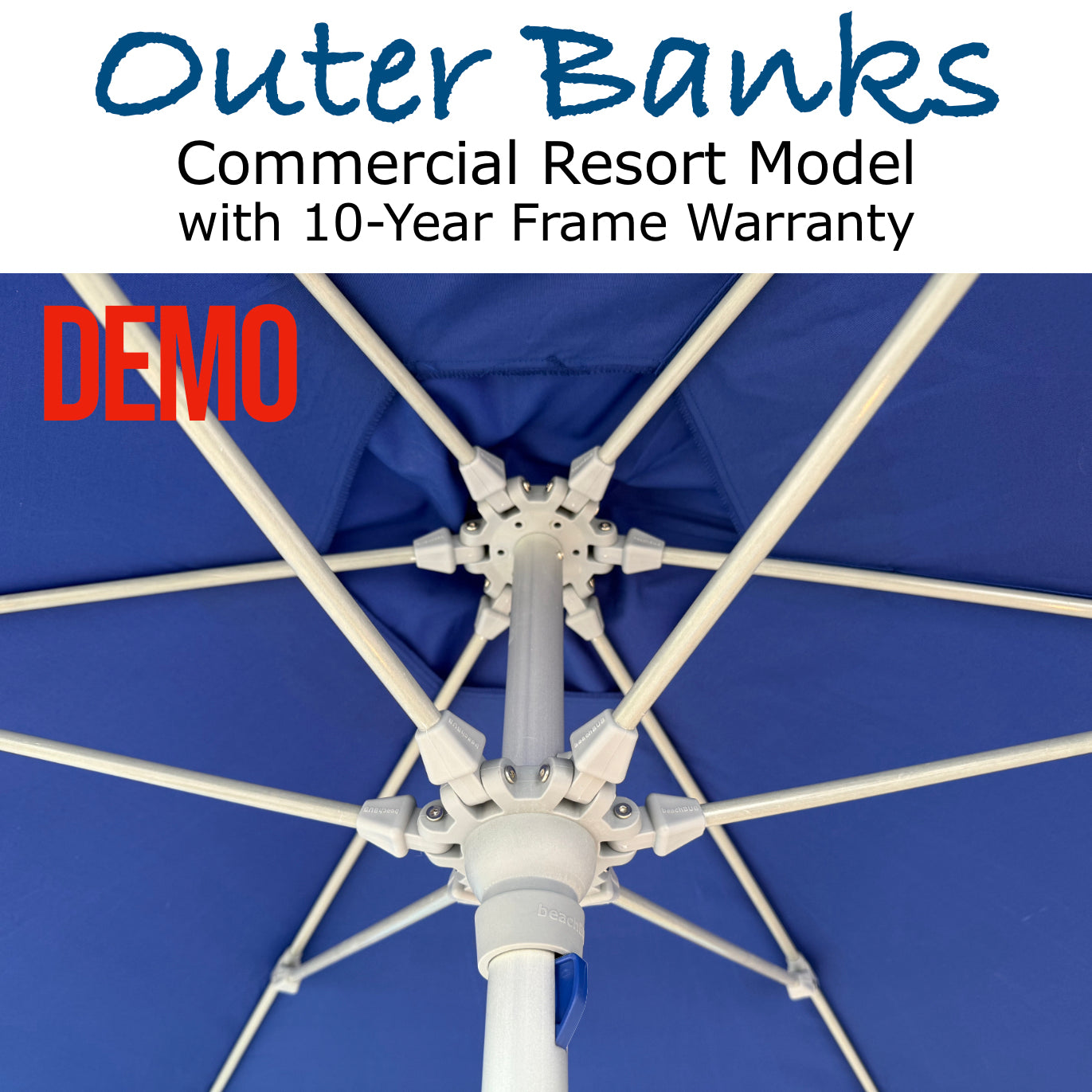 DEMO MODEL (LIMITED SUPPLY AVAILABLE) - beachBUB® Complete Beach Umbrella System