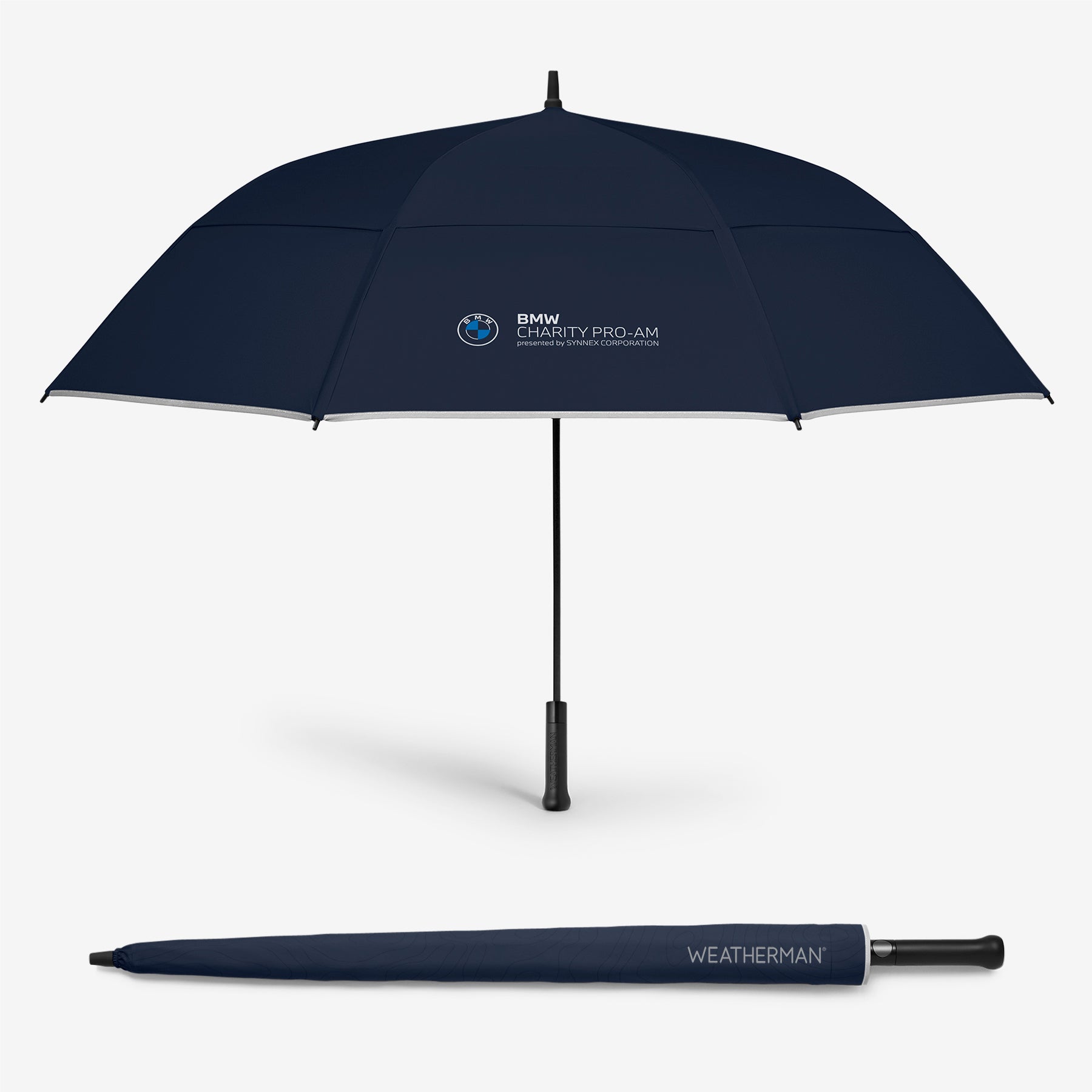 Custom beach umbrellas with branded logos