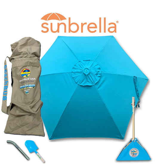 beachBUB® Complete Beach Umbrella System - Sunbrella Model