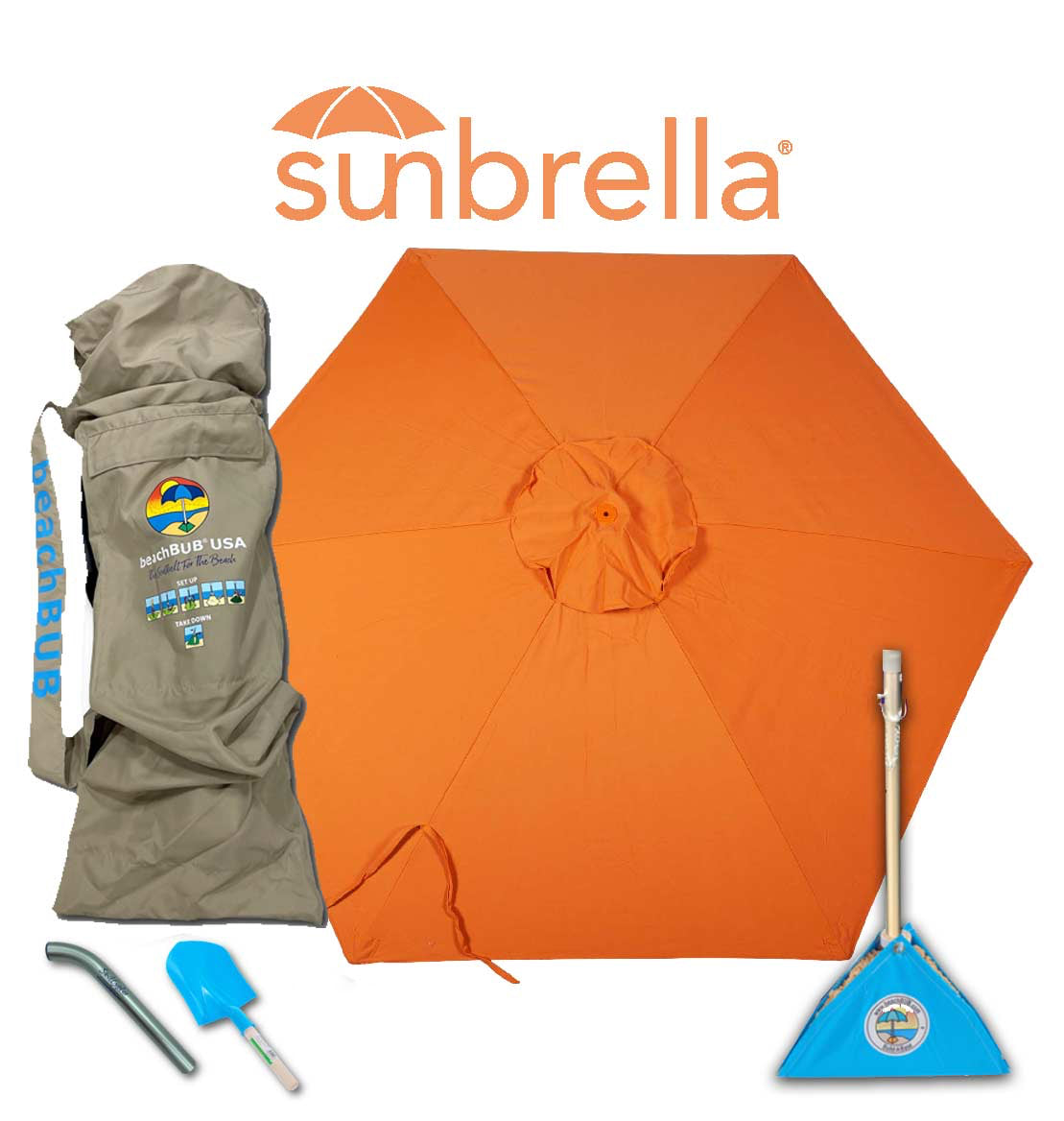 Custom Build An Umbrella - Choose Frame then Choose Canopy and Bag