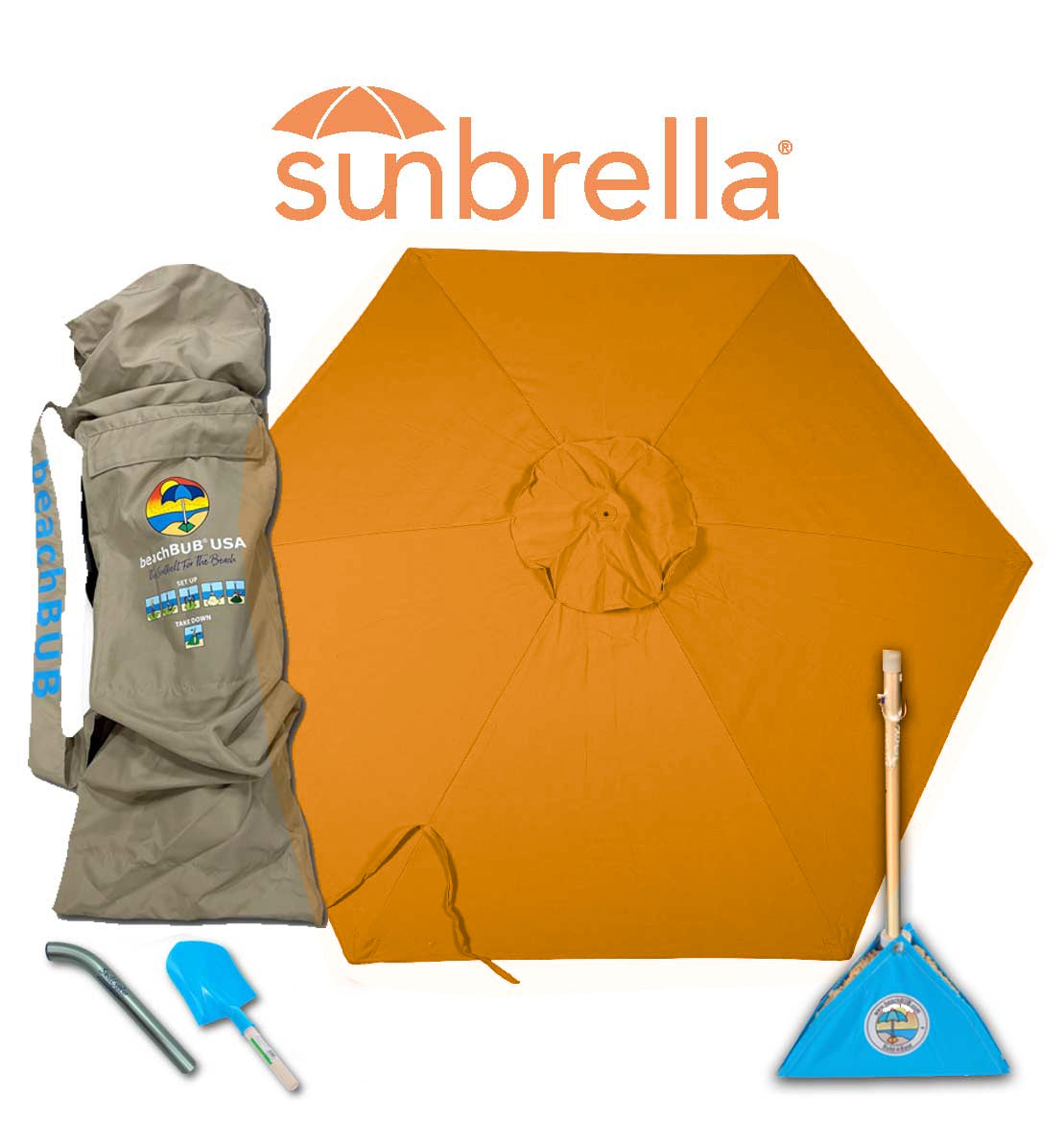 Custom Build An Umbrella - Choose Frame then Choose Canopy and Bag