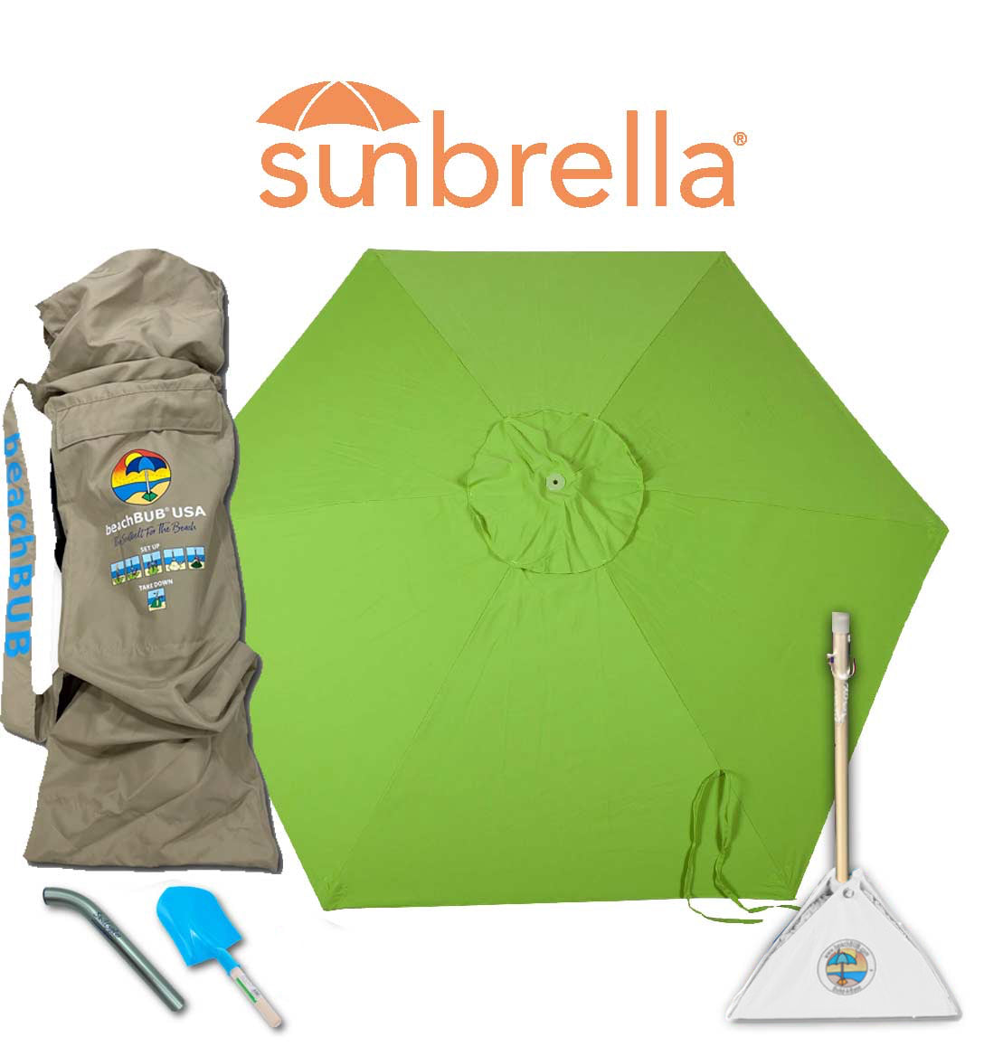 Custom Build An Umbrella - Choose Frame then Choose Canopy and Bag
