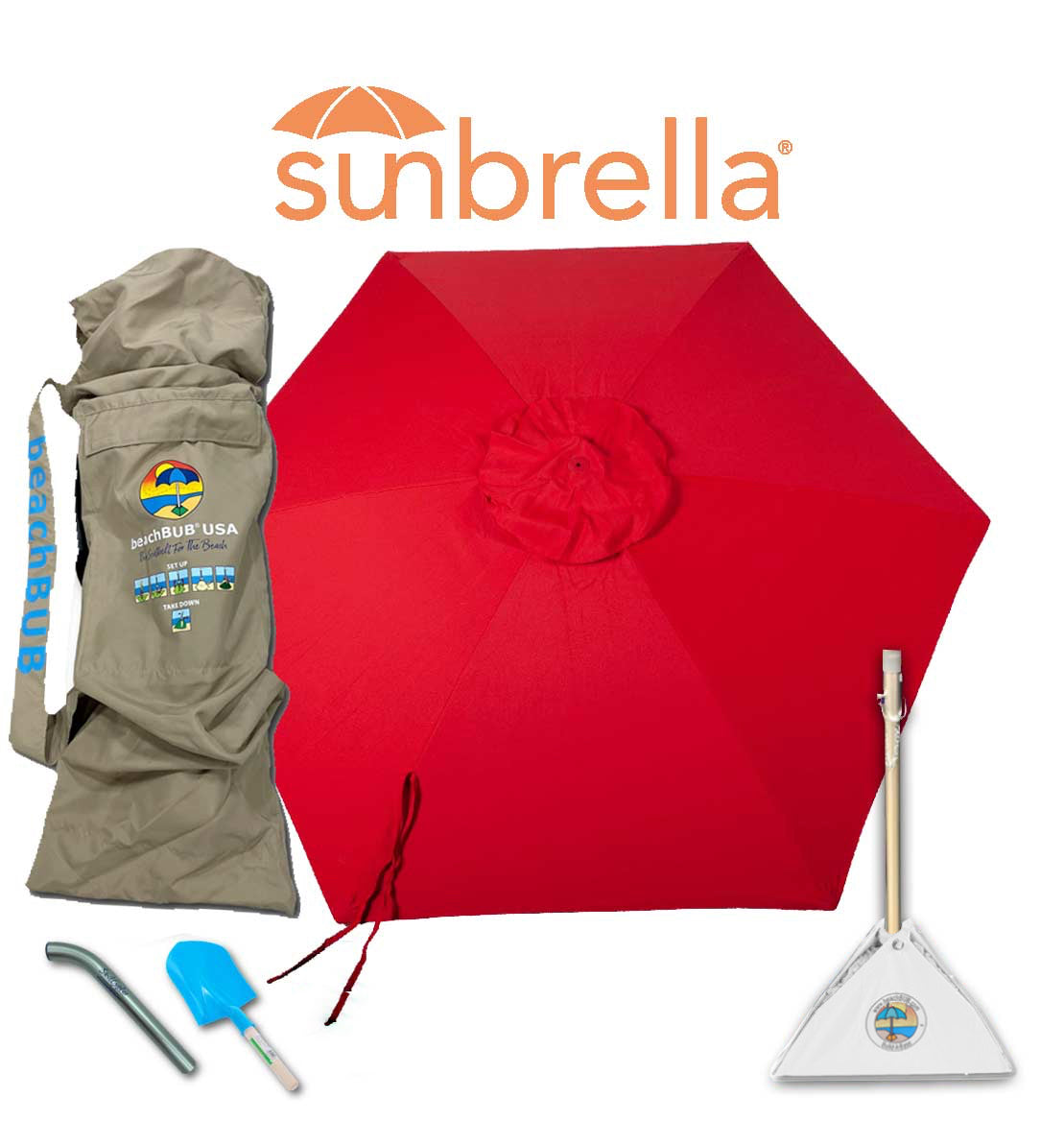 Custom Build An Umbrella - Choose Frame then Choose Canopy and Bag