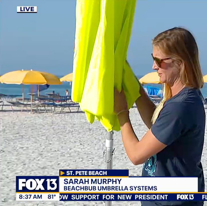 beachBUB Umbrella Featured on Fox News