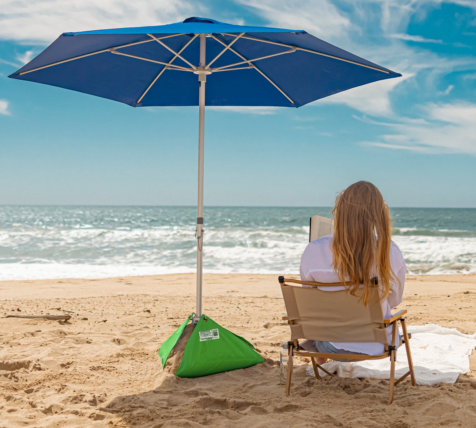 SeaSide Saver Complete Beach Umbrella System